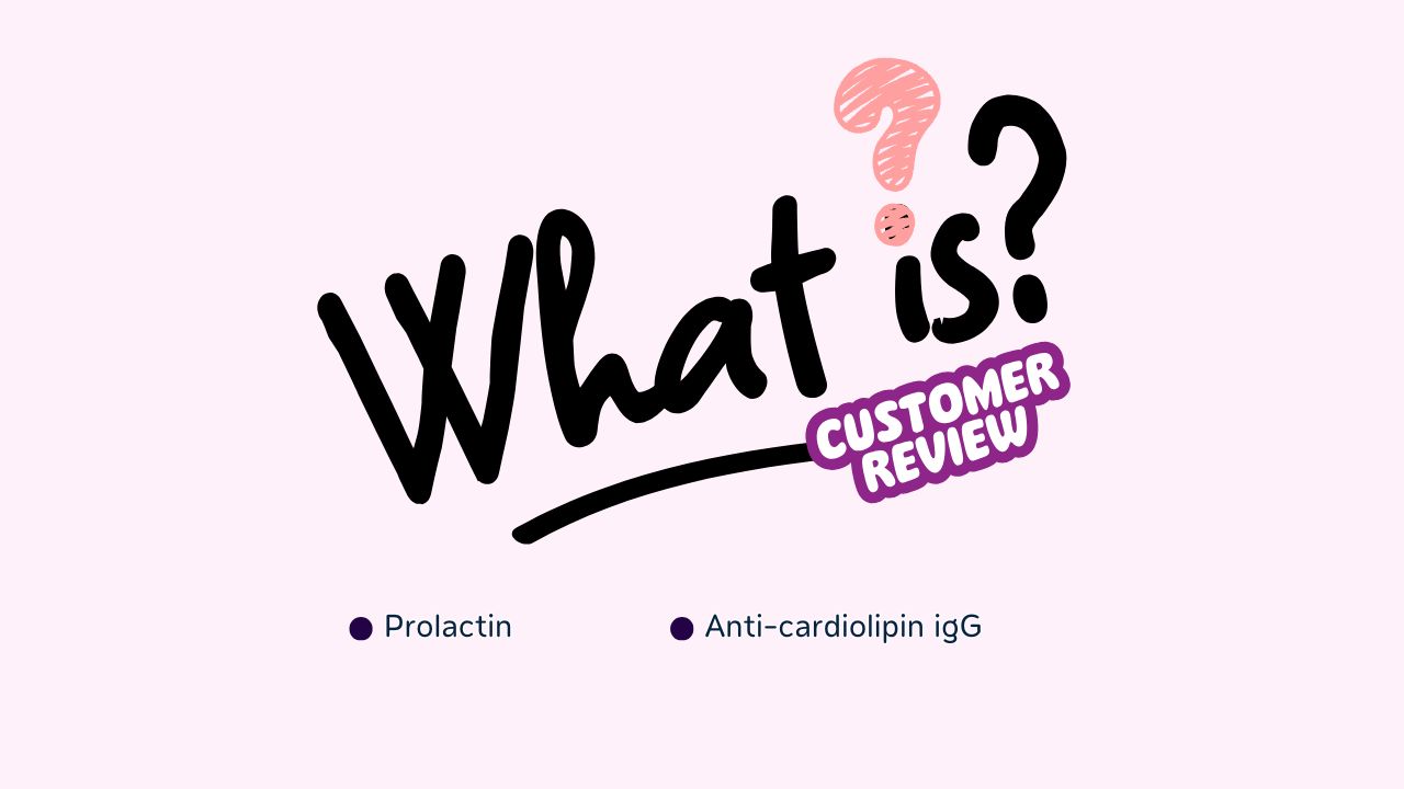 Anti-cardiolipin igG,Prolactin