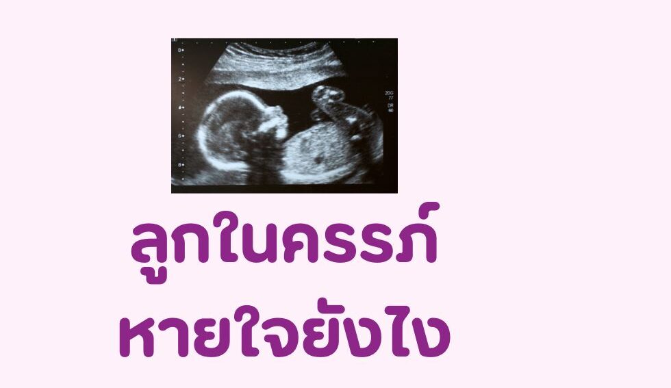 ทารกในครรภ์หายใจอย่างไร