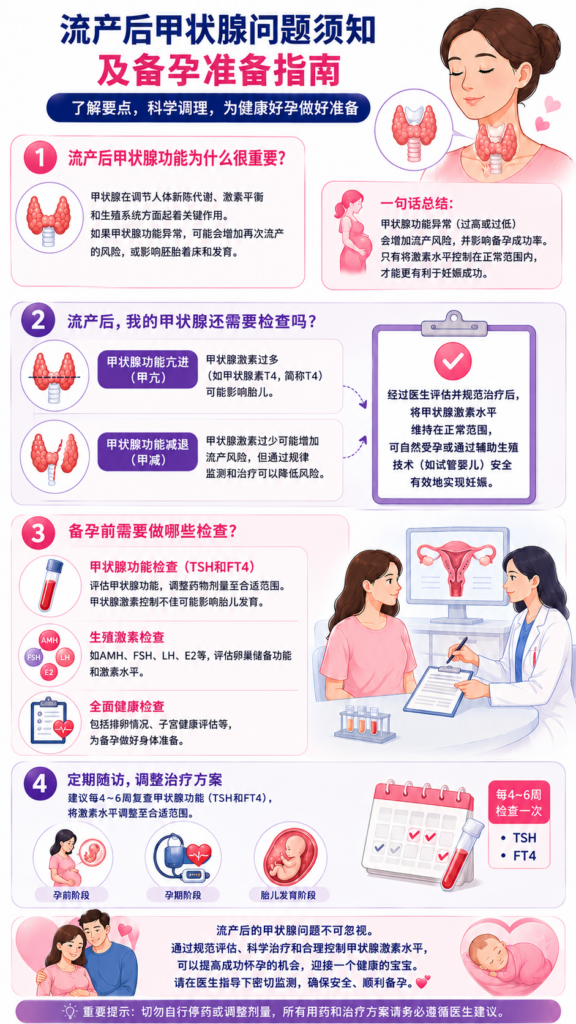 读懂甲状腺手术后的备孕与试管婴儿（IVF）准备指南