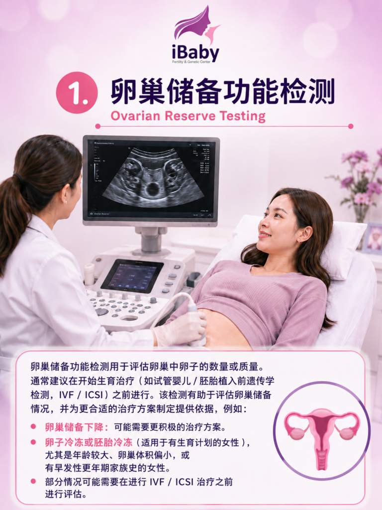 做 IVF ICSI(试管婴儿)前需要做哪些检查