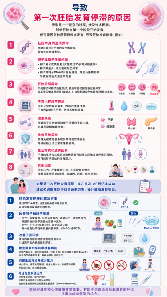 cover 胚胎发育早期停滞的原因