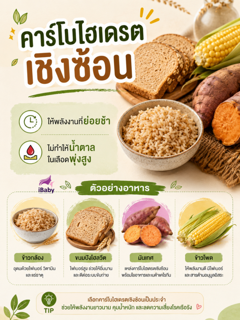 อาคารคุณแม่ที่ตั้งครรภ์, คาร์โบไฮเดรตเชิงซ้อน