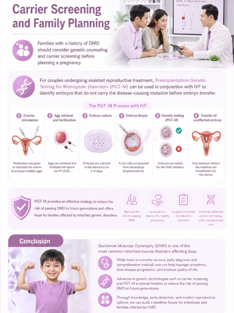 Duchenne Muscular Dystrophy, What is DMD, PGT-M for muscular dystrophy