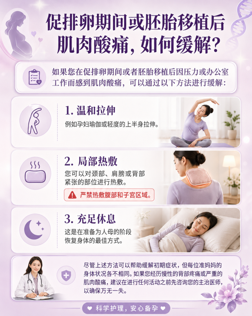 取卵期间可以按摩吗, 胚胎移植后按摩, 试管婴儿注意事项, 促排卵按摩禁忌, 胚胎着床期能不能按摩, 试管婴儿生活禁忌