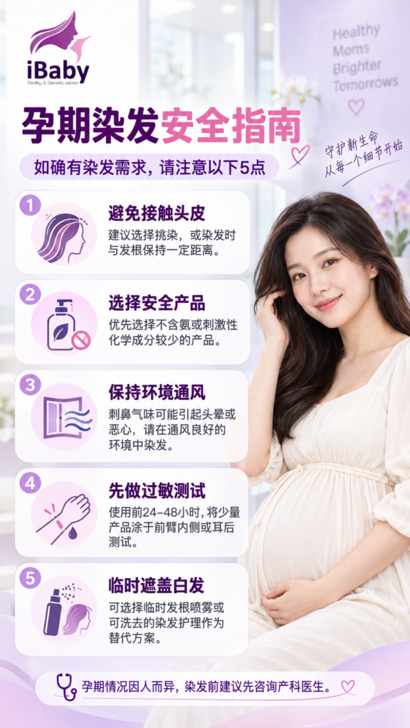 孕期可以染发吗？本文为您解答准妈妈能不能染发的疑问，并提供产科医生建议、安全染发技巧及有机产品选择指南，让您在孕期也能安全变美。