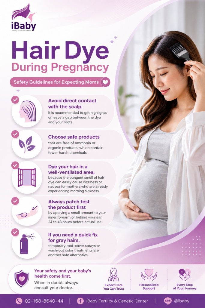 dyeing hair during pregnancy, can you dye your hair pregnant, safe hair dye for pregnant women, hair coloring in first trimester
